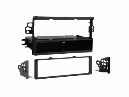 Ramka montażowa 1-DIN z kieszenią, czarna w grupie Car audio / Co pasuje do mojego samochodu / Suzuki / Grand Vitara / Grand Vitara 1998-2006 u BRL (700281087131)
