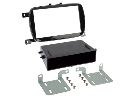 Ramka montażowa 2-DIN z kieszenią Fiat 500 w grupie Car audio / Co pasuje do mojego samochodu / Fiat / 500 u BRL (700281094361)
