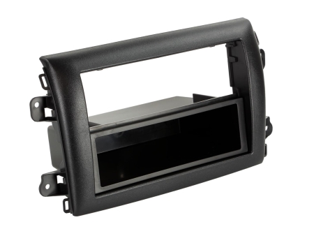 Ramka montażowa 2-DIN z kieszenią, czarna 2021 -2024 w grupie Car audio / Co pasuje do mojego samochodu / Peugeot / Peugeot Boxer / Peugeot Boxer 2024- u BRL (700281094391)
