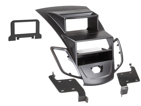 Ramka montażowa 2-DIN Ford Fiesta, czarna w grupie Car audio / Co pasuje do mojego samochodu / Ford / Fiesta / Fiesta 2013-2017 u BRL (700281114211)