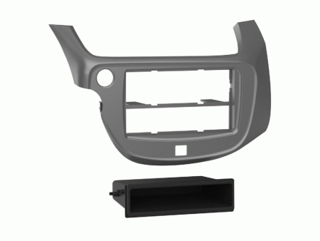 Ramka montażowa 2-DIN z kieszenią na akcesoria Honda Fit/Jazz 2009-2013 w grupie Car audio / Co pasuje do mojego samochodu / Honda / Jazz / Jazz 2014-2020 u BRL (700281130271)