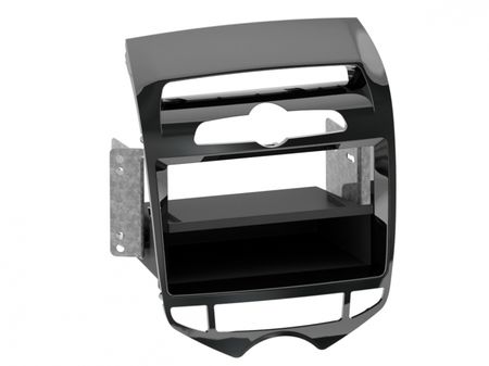 Ramka montażowa 1-din Hyundai ix20 2010- wykończenie A-klimat piano black w grupie Car audio / Co pasuje do mojego samochodu / Hyundai / Ix20 / Ix20 2011-2019 u BRL (7002811432211)