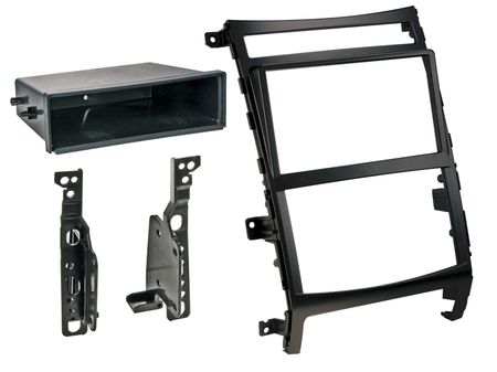 Ramka montażowa 1-din Hyundai ix55 09-, veracrus 06- czarna w grupie Car audio / Co pasuje do mojego samochodu / Hyundai / IX55 u BRL (700281143552)