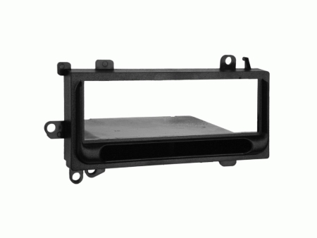 Ramka montażowa 1-DIN z kieszenią, czarna w grupie Car audio / Co pasuje do mojego samochodu / Jeep / Jeep Wrangler u BRL (700281145171)