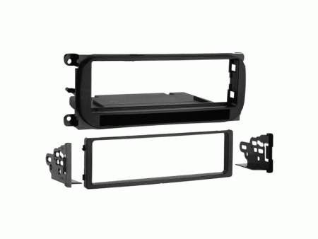Ramka montażowa 1-DIN z kieszenią Chrysler/Dodge/Jeep/Plymouth w grupie Car audio / Co pasuje do mojego samochodu / Jeep / Jeep Wrangler u BRL (700281145201)