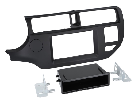 Ramka montażowa 2-DIN z kieszenią, Kia Rio 09/2011-> w grupie Car audio / Co pasuje do mojego samochodu / Kia / Rio / Rio 2012-2017 u BRL (700281178292)