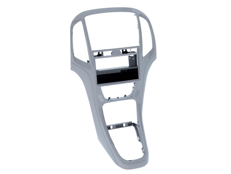 Ramka montażowa 2-DIN Opel Astra J, platynowy srebrny w grupie Car audio / Co pasuje do mojego samochodu / Opel / Astra / Astra 2015-2022 u BRL (700281230233)