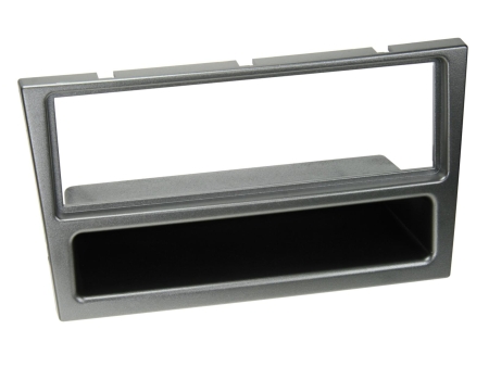 Ramka montażowa 1-DIN z kieszenią Opel Corsa C, aluminium w grupie Car audio / Co pasuje do mojego samochodu / Renault / Trafic / Trafic 2001-2014 u BRL (700281230264)