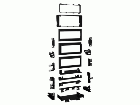 Ramka montażowa 1-DIN GM z kieszenią w grupie Car audio / Co pasuje do mojego samochodu / Cadillac / Cadillac Seville / Cadillac Seville 1986-1991 u BRL (700281238071)