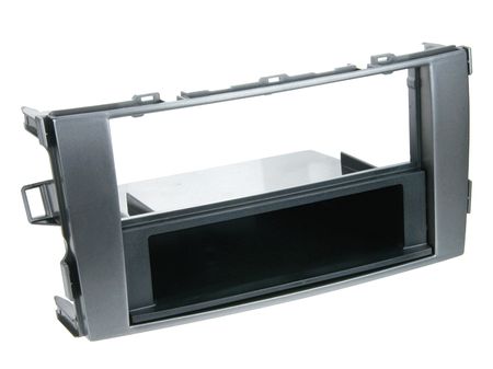 Rama montażowa 1-din +kieszeń Toyota Auris 2007- szary w grupie Car audio / Co pasuje do mojego samochodu / Toyota / Auris / Auris 2006-2012 u BRL (700281300131)
