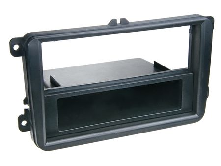 Ramka montażowa 1-DIN ze schowkiem VW Golf V, Passat, Touran, Polo, Skoda w grupie Car audio / Co pasuje do mojego samochodu / Volkswagen / Transporter / Transporter T6 2015-2020 / Wymiana radia Transporter T6 2015-2020 u BRL (70028132010)