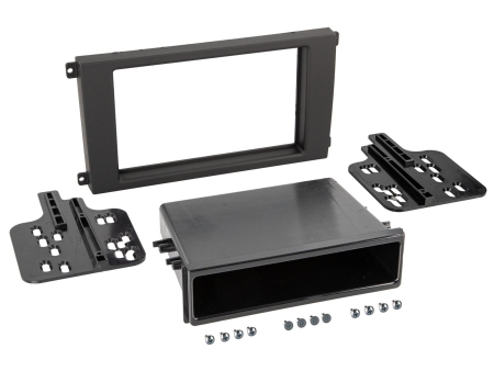 Ramka montażowa 2-DIN ze schowkiem Porsche Cayenne 2002-2010 w grupie Car audio / Co pasuje do mojego samochodu / Porsche / Cayenne / Cayenne E1 2003-2010 u BRL (70028132301)