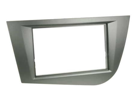 Ramka montażowa 2-DIN Seat Leon, antracyt w grupie Car audio / Co pasuje do mojego samochodu / Seat / Leon / Leon 2005-2012 u BRL (70028132805)