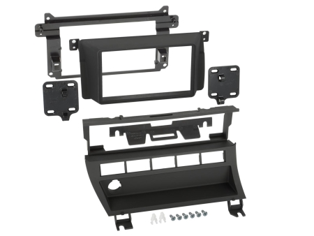 Rama montażowa 2-DIN BMW 3-seria E46, 5 przycisków w grupie Car audio / Co pasuje do mojego samochodu / BMW / BMW 3 seria / BMW E36 1992-2002 / Wymiana radia BMW E36 1992-2002 u BRL (700381023171)