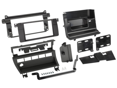 Rama montażowa 2-DIN BMW 3-seria E46, 5 przycisków w grupie Car audio / Co pasuje do mojego samochodu / BMW / BMW 3 seria / BMW E36 1992-2002 / Wymiana radia BMW E36 1992-2002 u BRL (700381023181)