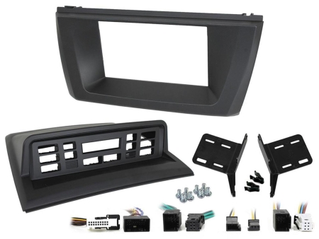 Rama montażowa 2-DIN BMW X3 E83, czarna w grupie Car audio / Co pasuje do mojego samochodu / BMW / BMW X3 / BMW E83 2004-2011 u BRL (70038102319)
