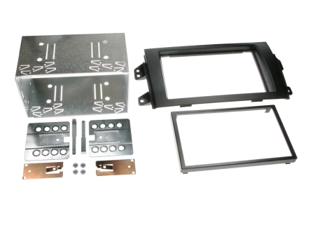 Rama montażowa 2-DIN Fiat Sedici/Suzuki SX4, czarna w grupie Car audio / Co pasuje do mojego samochodu / Suzuki / SX4 u BRL (70038109417)