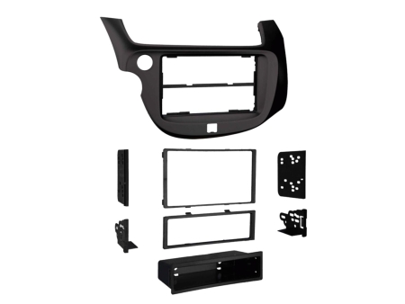 Ramka montażowa 2-DIN z kieszenią Honda Fit/Jazz w grupie Car audio / Co pasuje do mojego samochodu / Honda / Jazz / Jazz 2014-2020 u BRL (700381130241)