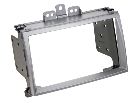 Ramka montażowa 2-DIN Hyundai i20, srebrna w grupie Car audio / Co pasuje do mojego samochodu / Hyundai / I20 / I20 2009-2014 u BRL (700381143202)