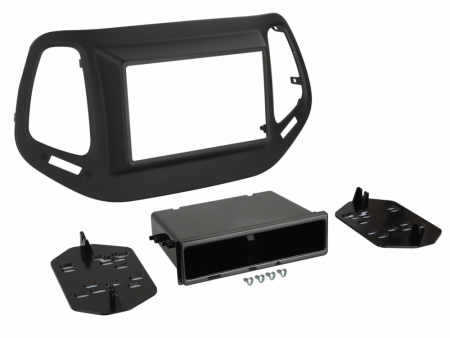 Ramka montażowa ACV 1/2-DIN Jeep Compass 2017-2021 w grupie Car audio / Co pasuje do mojego samochodu / Jeep / Jeep Compass u BRL (70038114512)