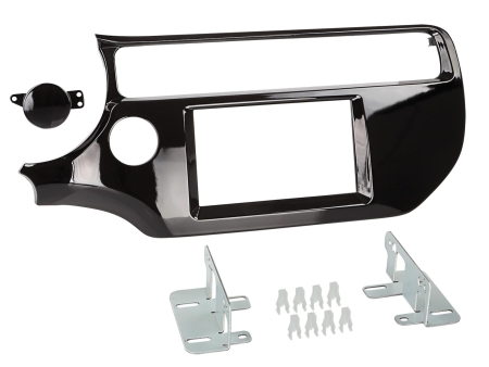 Ramka montażowa 2-DIN Kia Rio, piano black w grupie Car audio / Co pasuje do mojego samochodu / Kia / Rio / Rio 2012-2017 u BRL (700381178381)