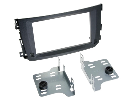 Ramka montażowa 2-DIN Smart ForTwo 2010-2015, czarna w grupie Car audio / Co pasuje do mojego samochodu / Smart u BRL (70038119029)