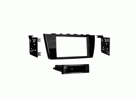 Ramka montażowa 2-DIN ze schowkiem Mitsubishi Mirage/Space Star w grupie Car audio / Co pasuje do mojego samochodu / Mitsubishi / Space Star u BRL (700381200261)