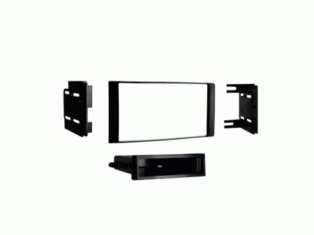 Ramka montażowa 2-DIN z kieszenią Nissan Micra/Note/Versa, czarna w grupie Car audio / Co pasuje do mojego samochodu / Nissan / Micra / Micra K13 2010-2017 u BRL (700381210301)