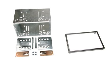 Metalowa ramka stereo Double DIN 103mm w grupie Car audio / Co pasuje do mojego samochodu / SAAB / 9-3 / 9-3 NG po liftingu 2007-2015 / Wymiana stereo 9-3 NG Facelift 2007-2015 u BRL (70038123000)
