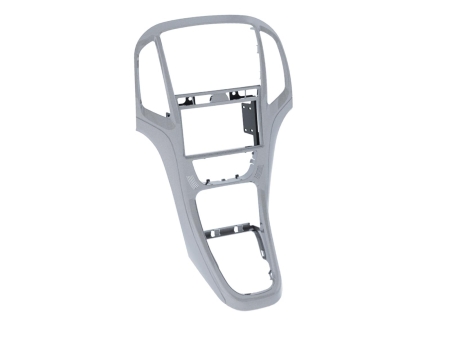 Ramka montażowa 2-DIN Opel Astra J, platynowe srebro w grupie Car audio / Co pasuje do mojego samochodu / Opel / Astra / Astra 2015-2022 u BRL (700381230233)