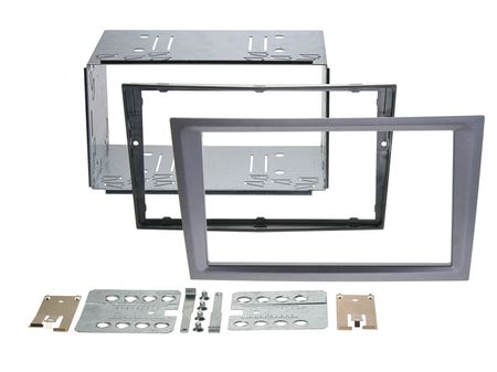 Ramka montażowa 2-din opel metaliczny węglowy w grupie Car audio / Co pasuje do mojego samochodu / Renault / Trafic / Trafic 2001-2014 u BRL (700381230262)