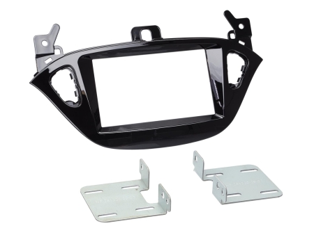 Ramka montażowa 2-DIN Opel Adam/Corsa E, piano black w grupie Car audio / Co pasuje do mojego samochodu / Opel / Corsa / Corsa 2014-2019 u BRL (70038123029)