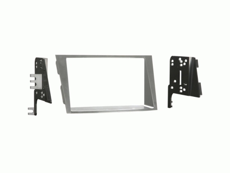Ramka montażowa 2-DIN Subaru Legacy/Outback, srebrna w grupie Car audio / Co pasuje do mojego samochodu / Subaru / Outback / Outback 2010-2014 u BRL (700381296171)