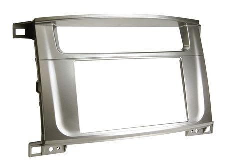Ramka montażowa 2-DIN Toyota Land Cruiser -07 Srebrna w grupie Car audio / Co pasuje do mojego samochodu / Lexus / Lexus LX u BRL (70038130015)