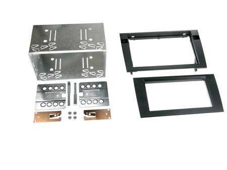 Ramka montażowa Audi A4 zestaw 2-DIN -2006, Seat Exeo 09- w grupie Car audio / Co pasuje do mojego samochodu / Audi / Audi A4 / Audi A4 2004-2008 / Wymiana stereo / Oryginalny podwójny DIN u BRL (700381320151)