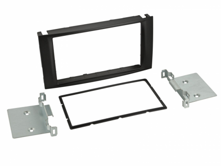 Ramka montażowa 2-DIN VW T5/Touareg 2003-2010 w grupie Car audio / Co pasuje do mojego samochodu / Volkswagen / Transporter / Transporter T5.1 2010-2015 / Wymiana radia Transporter T5.1 2010-2015 u BRL (700381320271)