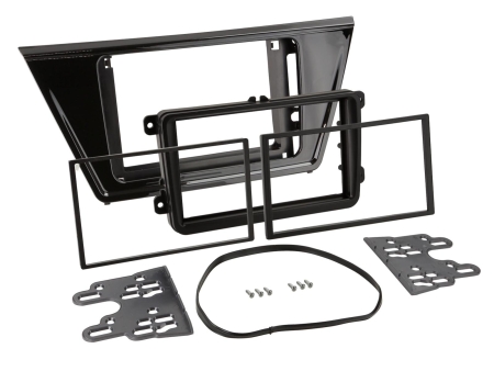 Ramka montażowa 2-DIN VW Touran 2015-2021, piano black w grupie Car audio / Co pasuje do mojego samochodu / Volkswagen / Touran / Touran 2016-2021 u BRL (700381320281)