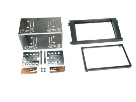 Ramka montażowa 2-din Porsche Cayenne czarna w grupie Car audio / Co pasuje do mojego samochodu / Porsche / Cayenne / Cayenne E1 2003-2010 u BRL (70038132301)
