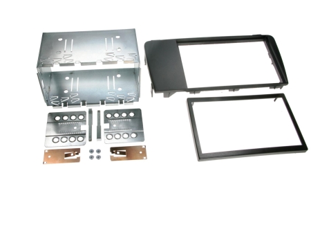 Ramka montażowa 2-DIN Volvo S60/V60/S70/V70/XC70 czarny w grupie Car audio / Co pasuje do mojego samochodu / Volvo / Volvo XC70 / Volvo XC70 2004-2007 / Wymiana radia XC70 2004-2007 u BRL (70038135205)