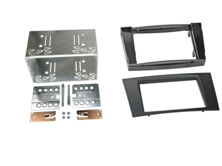Ramka montażowa 2-DIN Mercedes CLS/E-klass w grupie Car audio / Co pasuje do mojego samochodu / Mercedes / Klasa E / Klasa E 2002-2009 W211 u BRL (70039119028)