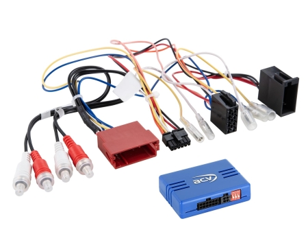 SWC Audi A3/A3/A4/A6/TT ISO/Mini ISO Amp >RCA w grupie Car audio / Co pasuje do mojego samochodu / Audi / Audi A4 / Audi A4 2004-2008 / Wymiana stereo / Oryginalny podwójny DIN u BRL (70042A1321003)