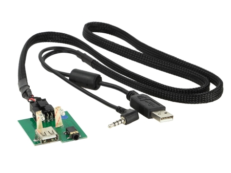 Adapter USB/AUX Hyundai różne modele w grupie Car audio / Co pasuje do mojego samochodu / Hyundai / I10 / I10 2014-2020 u BRL (700441140002)