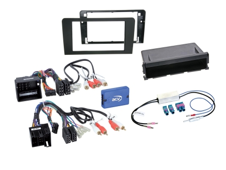 Zestaw instalacyjny 1/2-DIN z kieszenią na akcesoria Audi A3 2003-2013 w grupie Car audio / Co pasuje do mojego samochodu / Audi / Audi A3 / Audi A3 2004-2013 u BRL (700611320141)