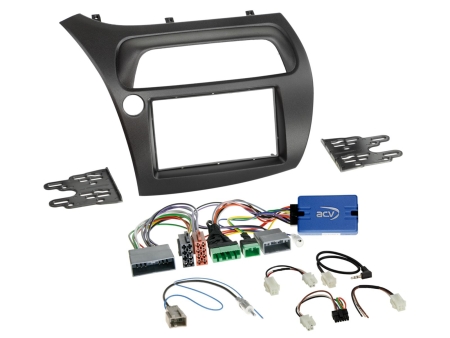 Ramka montażowa 2-DIN Honda Civic w grupie Car audio / Co pasuje do mojego samochodu / Honda / Civic / Civic 2006-2011 u BRL (700621130201)