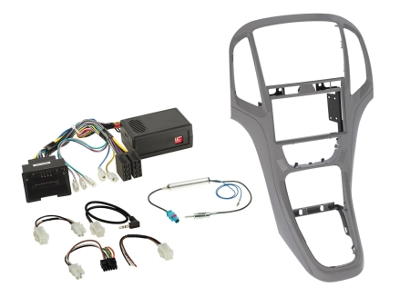 Zestaw instalacyjny ACV 2-DIN Opel Astra J, szary tytanowy w grupie Car audio / Co pasuje do mojego samochodu / Opel / Astra / Astra 2015-2022 u BRL (700621230231)
