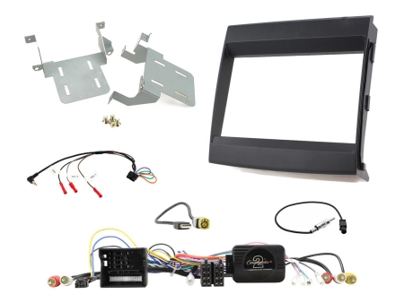 Zestaw 2-DIN Porsche Cayenne 2011-2016, czarny w grupie Car audio / Co pasuje do mojego samochodu / Porsche / Cayenne / Cayenne E2 2011-2017 u BRL (700621323091)