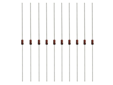 Dioda blokująca/ochronna BAT43 Schottky 30V, 10 szt. w grupie Audio domowe / Akcesoria / Komponenty u BRL (700ZPBDIODE110)