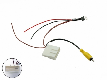 Retention tylnej kamery Connects2 Toyota 14> w grupie Car audio / Co pasuje do mojego samochodu / Toyota / Camry / Camry 2012-2017 u BRL (701CAMTY2RT)