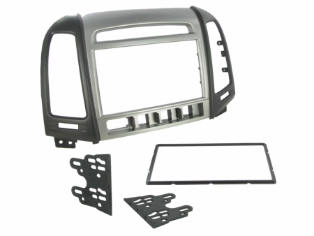 Ramka montażowa 2-DIN Hyundai Santa Fe 2011- Szary w grupie Car audio / Co pasuje do mojego samochodu / Hyundai / Santa Fe / Santa Fe 2013-2016 u BRL (701CT23HY27L)