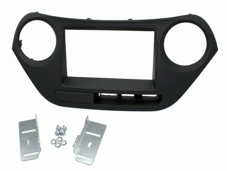 Ramka montażowa 2-DIN Hyundai i10 2014- w grupie Car audio / Co pasuje do mojego samochodu / Hyundai / I10 / I10 2014-2020 u BRL (701CT23HY38L)